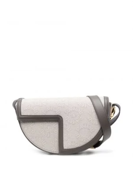 Torebka Patou żakardowa z autografem