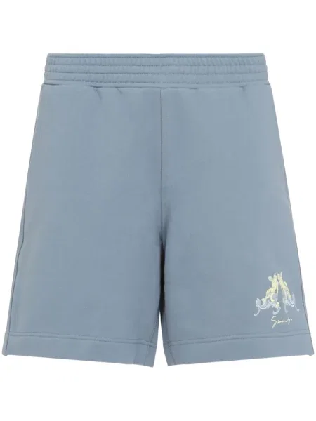 Kraťasy Givenchy s výšivkou modré