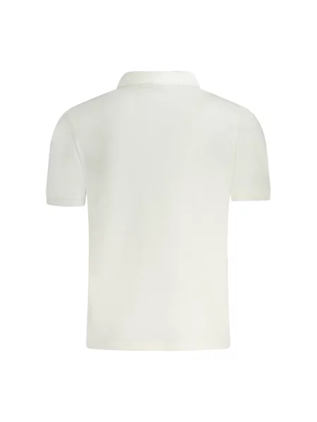 Koszulka polo North Sails z krótkim rękawem klasyczna biała