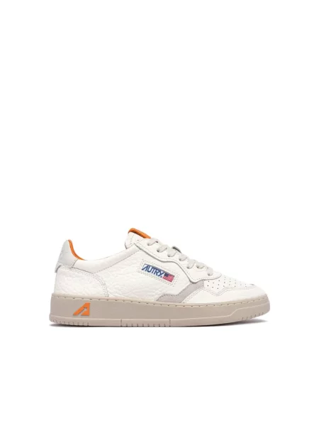 Sneakersy Autry skórzane białe