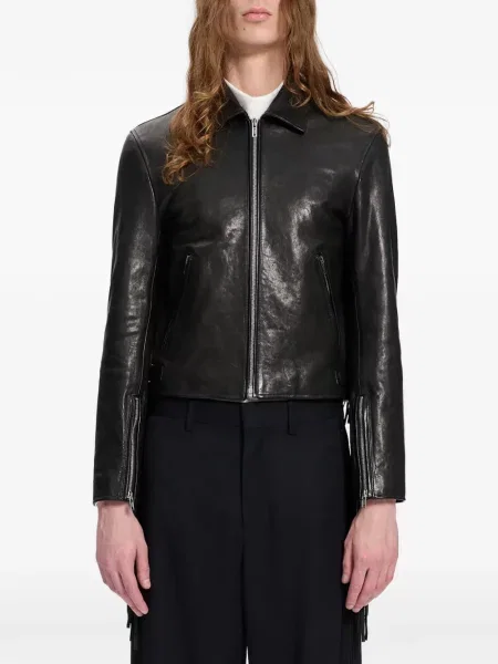 Geanta de piele Ann Demeulemeester negru