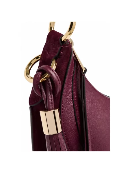 Torebka crossbody Lancel fioletowa