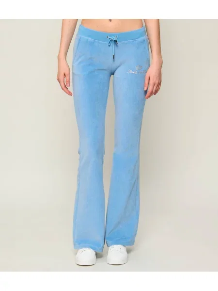 Sporty&Rich Jogger nadrág Sporty & Rich x Juicy Couture | flare fit kék