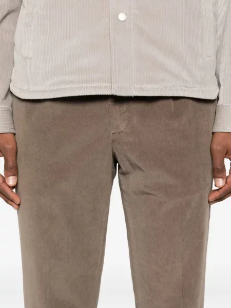 Pantaloni Briglia 1949 de catifea cord maro