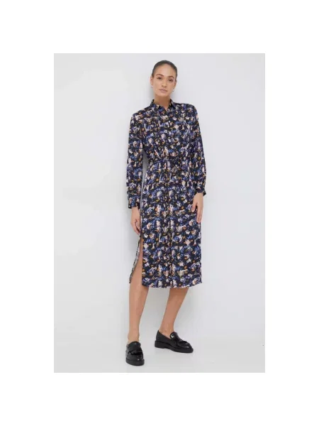 PS Paul Smith sukienka midi prosta