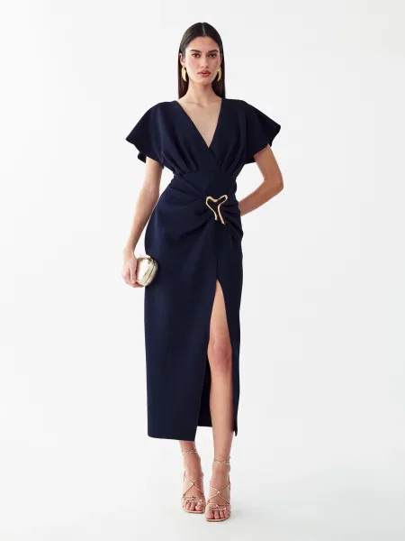 BWLDR Rochie de cocktail Shaya bleumarin