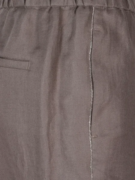 Pantaloni Peserico maro