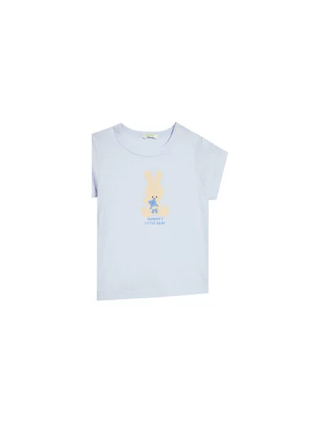 United Colors Of Benetton Marškinėliai Regular Fit mėlyna