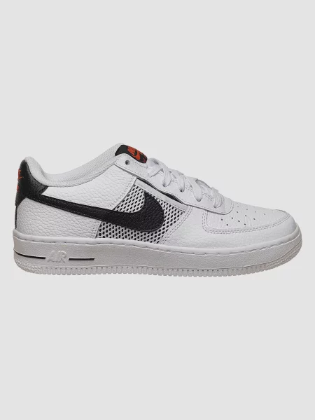 Кожаные кроссовки Nike Air Force 1 белые