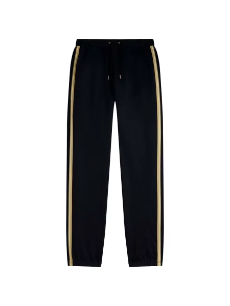 Fred Perry pantaloni de trening bărbați negru