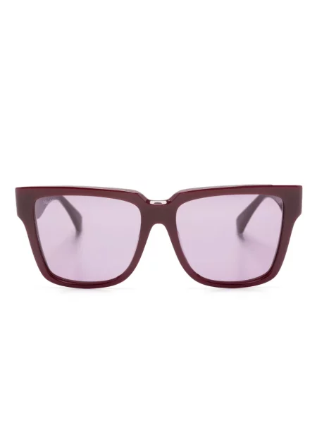 Ochelari de soare Max Mara Eyewear cu autograf roșu