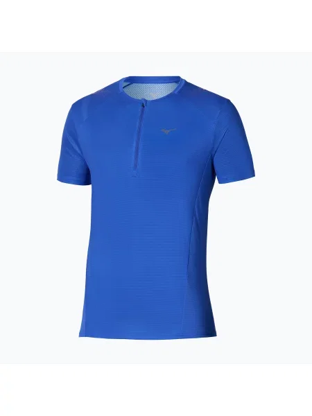 Футболка для бігу Mizuno Trail Graphic Tee dazzling blue синя