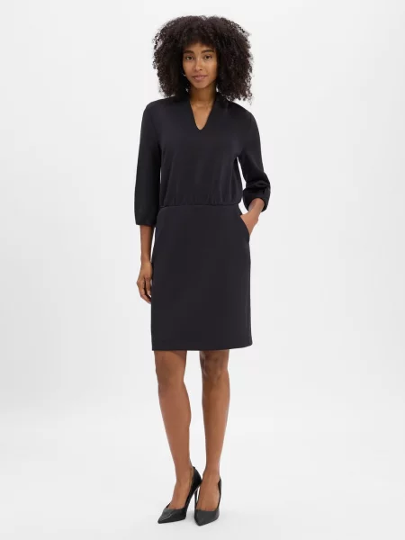 Marc Cain sukienka na co dzień Kobiety jednolity 36 niebieski