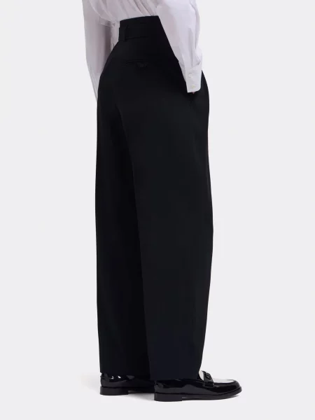 Классические брюки Emporio Armani черные