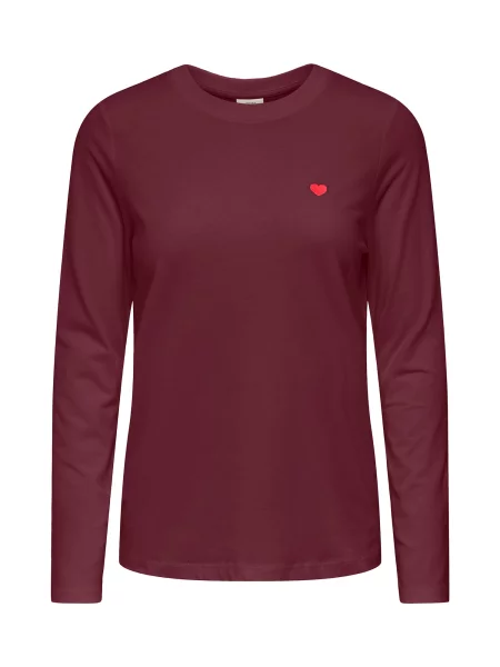 JDY Tricou JDYPISA vin roșu