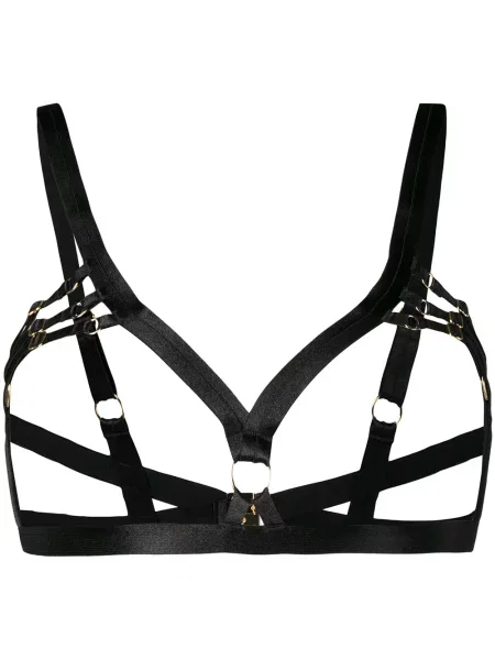 Sutien Bordelle din satin negru
