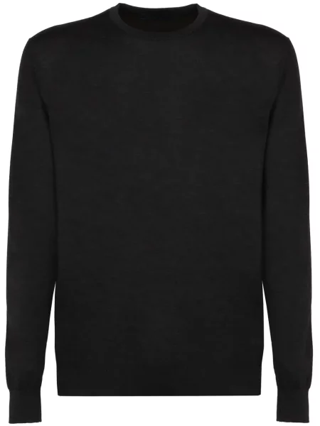 Pulover Kiton de lână negru