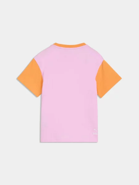 Дитяча Футболка PUMA x Dora Tee комбінований верх рожевий
