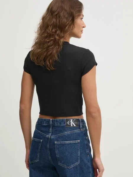 Tričko Calvin Klein Jeans černá