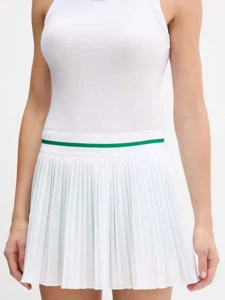 Adidas Originals spódnica Pleat Skirt PRO mini rozkloszowana biały