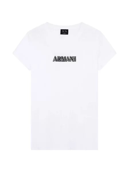Tricou Armani Exchange alb