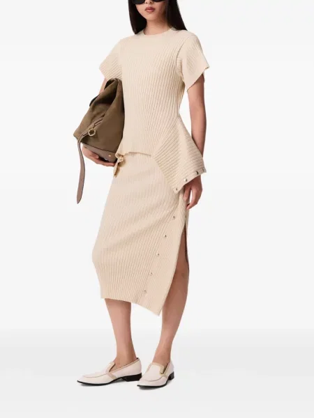 Fustă midi Stella Mccartney tricotate