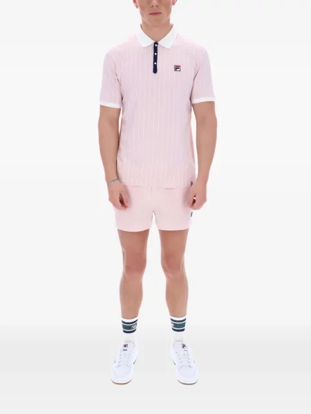 Tricou polo Fila roz