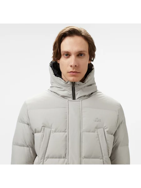 Lacoste Kurtka Lacoste szara