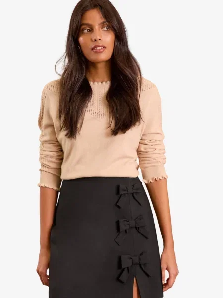 Love & roses Fustă negru