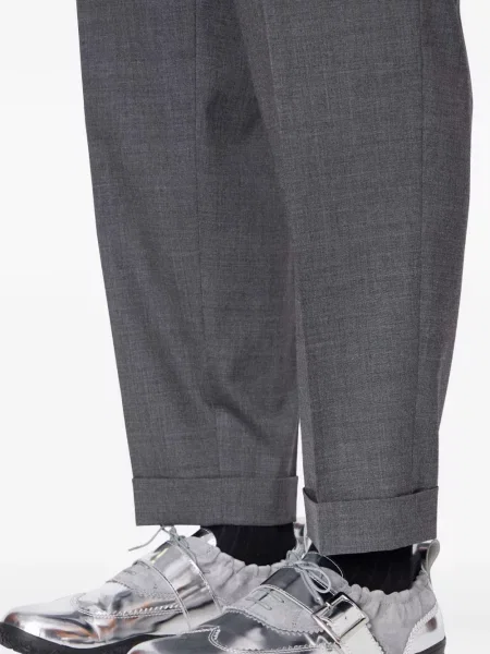 Pantaloni Kolor plisate gri