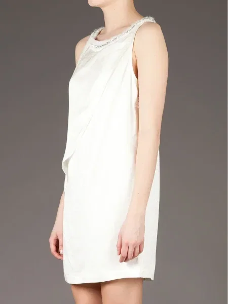 Rochie Robert Rodriguez Studio de costum alb