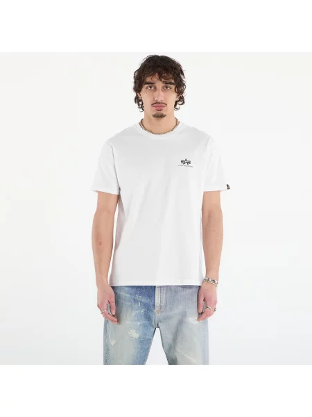 Tricou Alpha Industries Heritage Backprint T-Shirt White/ Sage XXL alb