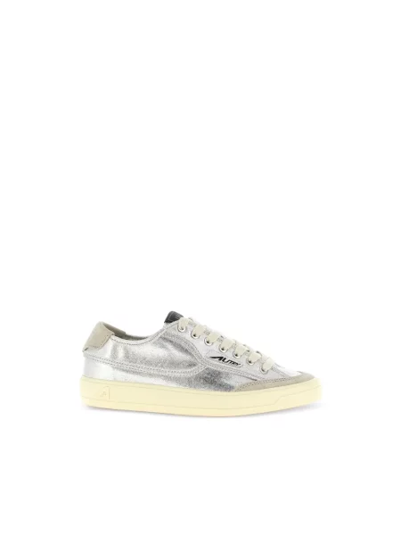 Sneakersy Autry skórzane szare