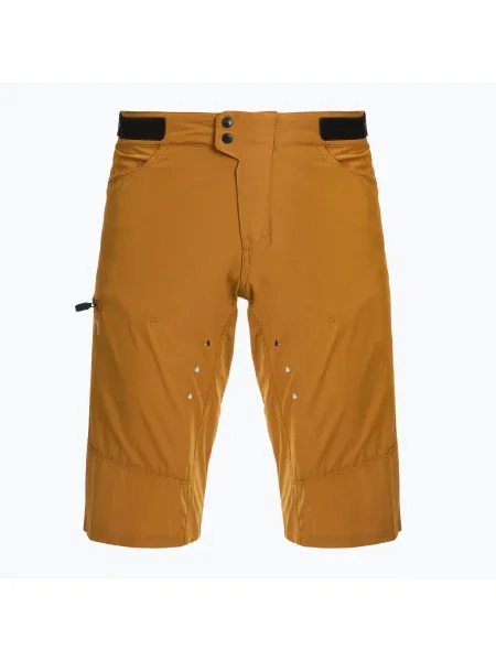 Pantaloni scurți de ciclism Leatt MTB Trail peanut pentru bărbați