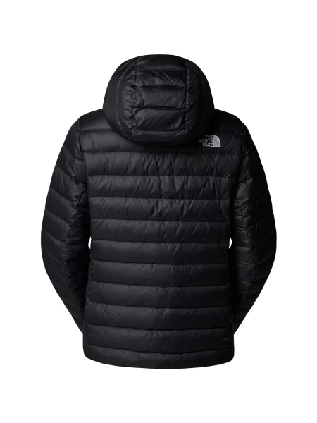 Péřová bunda The North Face s kapucí černá