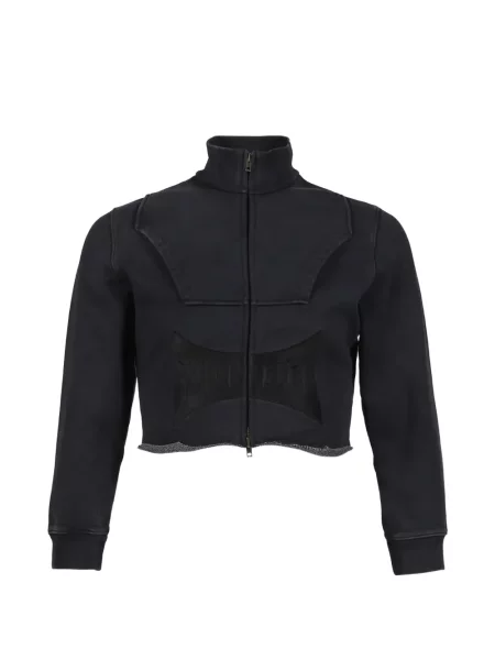 Суитчър Vetements изрязани черно