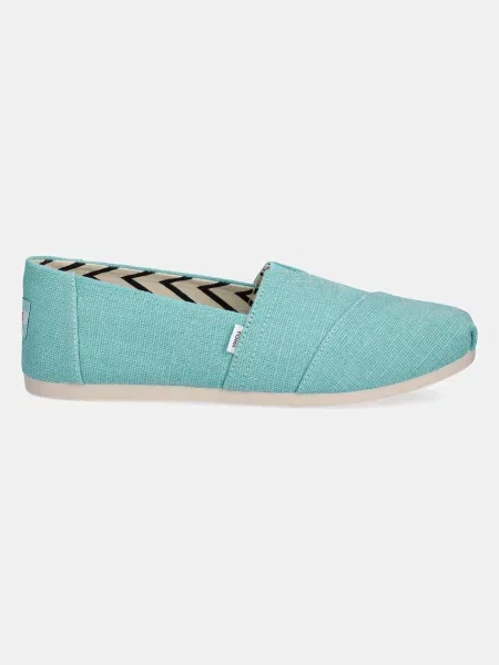 Кеды Toms из канваса бирюзовый