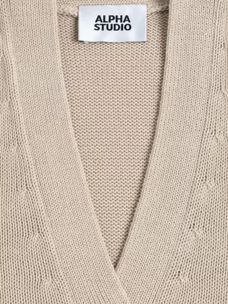 Dzianinowy kardigan Alpha Studio