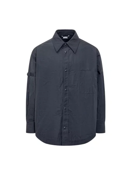 Kurtka koszulowa Thom Browne niebieska
