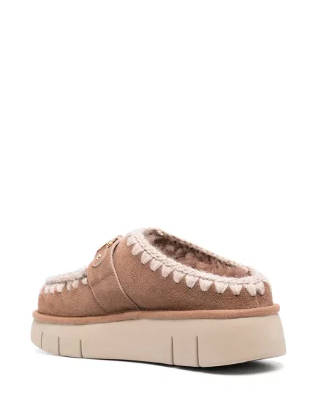 Semišové mules Mou