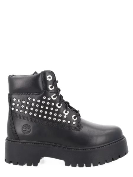 Cizme scurte Timberland cu platformă negru