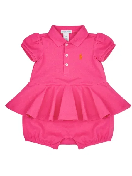 Rochie copii Polo Ralph Lauren roz