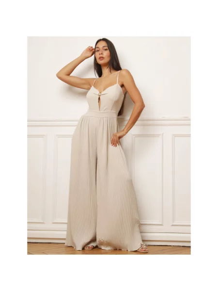 Salopetă La Modeuse bej