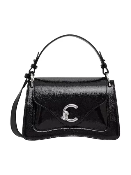 Coccinelle torebka crossbody skórzana czarna