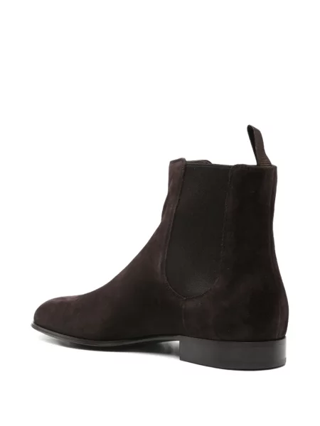 Botine Gianvito Rossi din piele de căprioară maro