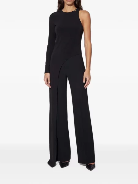 Top Elisabetta Franchi din jerseu negru