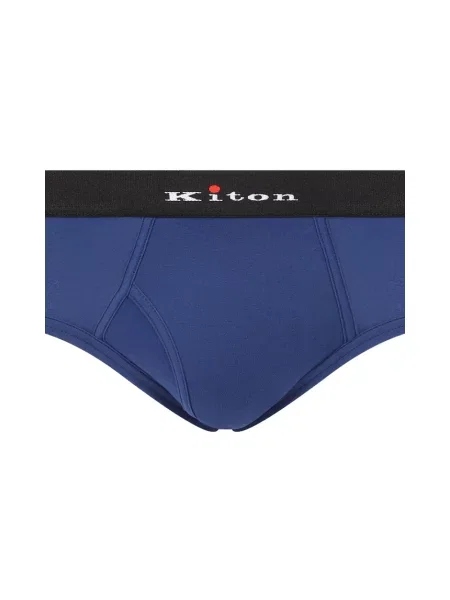 Majtki Kiton z logo niebieskie