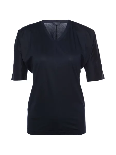 Tricou Joseph cu decolteu în V negru