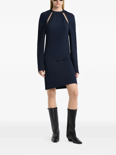 Rochie Courreges din jerseu albastru