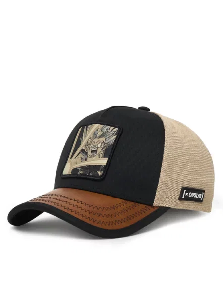 Capslab Καπέλο Jockey Ανοιχτό μπεζ